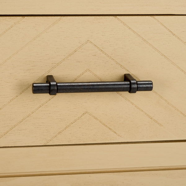 Safavieh Ajana 2 Drawer Console Natural 35.5" x 13" x 29.5"