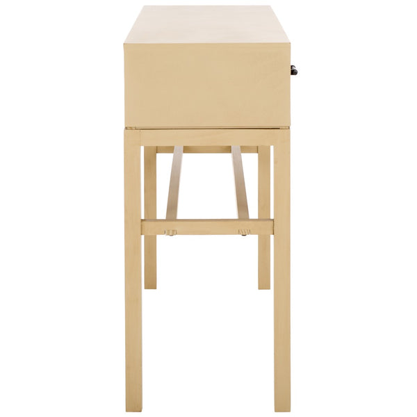 Safavieh Ajana 2 Drawer Console Natural 35.5" x 13" x 29.5"