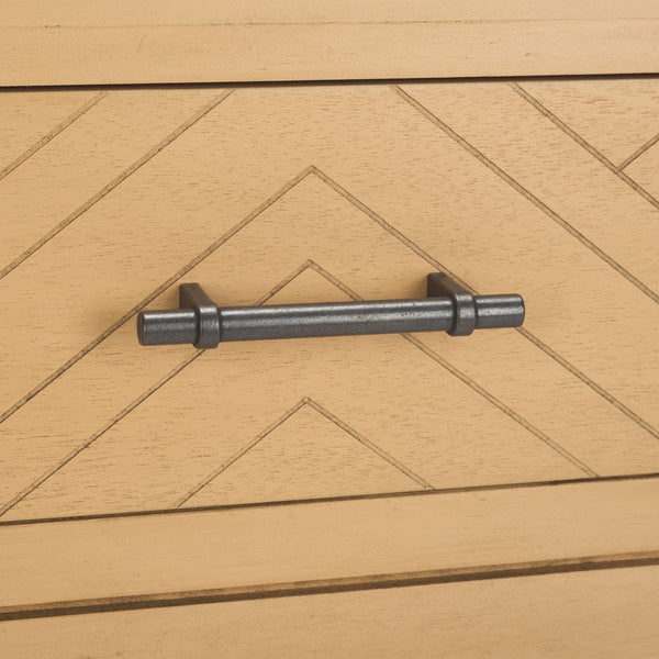 Safavieh Ajana 2 Drawer Console Camel 35.5" x 13" x 29.5"