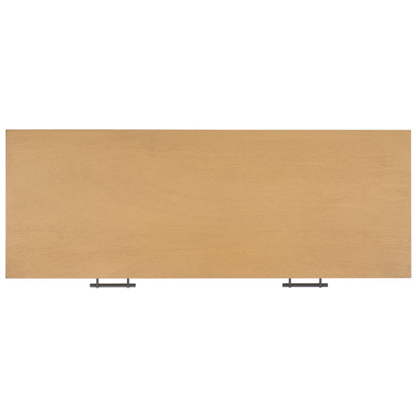 Safavieh Ajana 2 Drawer Console Camel 35.5" x 13" x 29.5"