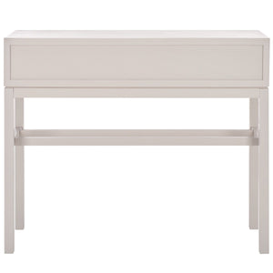 Safavieh Ajana 2 Drawer Console Summer Grey 35.5" x 13" x 29.5"