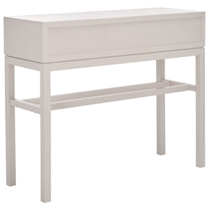 Safavieh Ajana 2 Drawer Console Summer Grey 35.5" x 13" x 29.5"