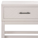 Safavieh Ajana 2 Drawer Console Summer Grey 35.5" x 13" x 29.5"