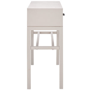 Safavieh Ajana 2 Drawer Console Summer Grey 35.5" x 13" x 29.5"