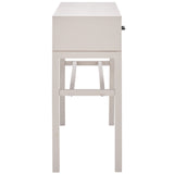 Safavieh Ajana 2 Drawer Console Summer Grey 35.5" x 13" x 29.5"