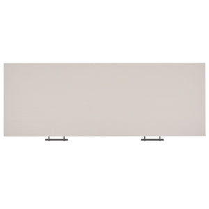 Safavieh Ajana 2 Drawer Console Summer Grey 35.5" x 13" x 29.5"