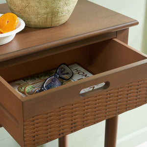 Safavieh Landers 3 Drawer Console Table - Classic Farmhouse Style With Turned Legs & Practical Storage Solutions Brown CNS5711C