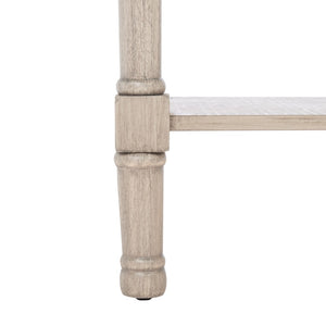 Safavieh Landers 3 Drawer Console Table - Classic Farmhouse Style With Turned Legs & Practical Storage Solutions Greige CNS5711D