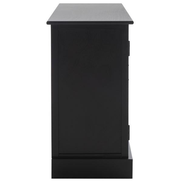 Safavieh Peyton Sideboard With Herringbone Design - Modern Storage Solution For Living Room And Entryway Black CNS5712B