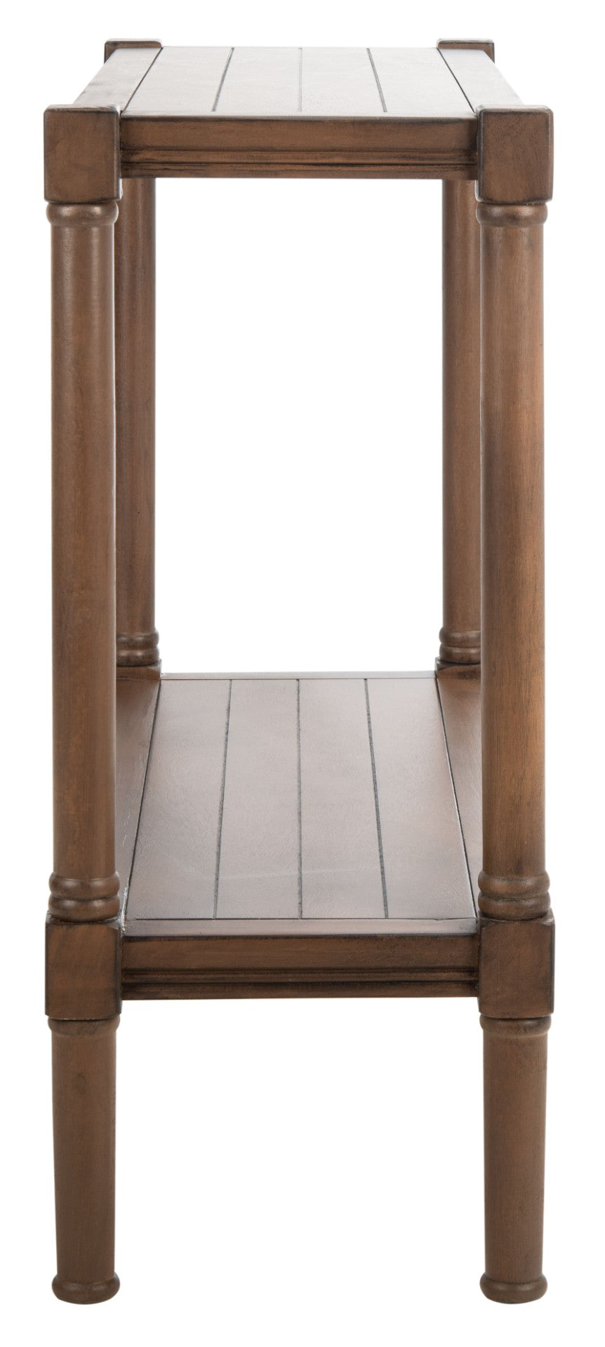 Safavieh Rafiki Console Table - British Colonial Charm For Entryways, Living Rooms & Versatile Spaces Brown CNS5714C
