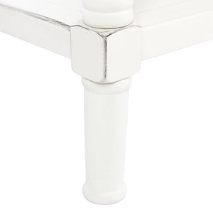Safavieh Filbert 2 Drawer Console Table – Timeless Charm Meets Modern Minimalism For Entryway & Living Spaces Distressed White CNS5716A
