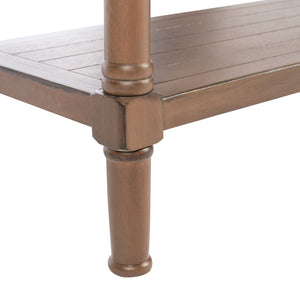 Safavieh Filbert 2 Drawer Console Table – Timeless Charm Meets Modern Minimalism For Entryway & Living Spaces Brown CNS5716C