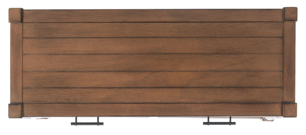 Safavieh Filbert 2 Drawer Console Table – Timeless Charm Meets Modern Minimalism For Entryway & Living Spaces Brown CNS5716C