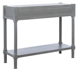 Safavieh Filbert 2 Drawer Console Table – Timeless Charm Meets Modern Minimalism For Entryway & Living Spaces White Washed Grey CNS5716D