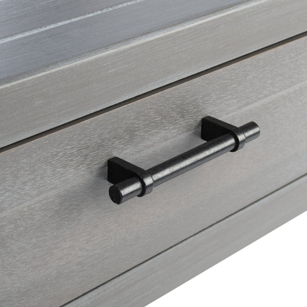 Safavieh Filbert 2 Drawer Console Table – Timeless Charm Meets Modern Minimalism For Entryway & Living Spaces White Washed Grey CNS5716D