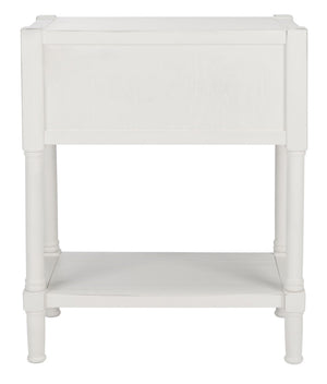Safavieh Filbert 3 Drawer Console Table - Modern Minimalist Design With Timeless Elegance For Any Space Distressed White CNS5717A