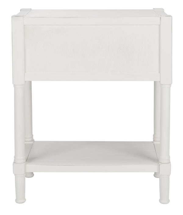 Safavieh Filbert 3 Drawer Console Table - Modern Minimalist Design With Timeless Elegance For Any Space Distressed White CNS5717A