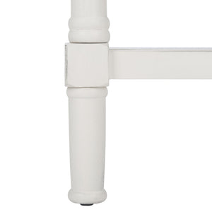 Safavieh Filbert 3 Drawer Console Table - Modern Minimalist Design With Timeless Elegance For Any Space Distressed White CNS5717A