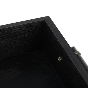 Safavieh Filbert 3 Drawer Console Table - Modern Minimalist Design With Timeless Elegance For Any Space Black CNS5717B