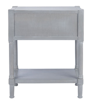 Safavieh Filbert 3 Drawer Console Table - Modern Minimalist Design With Timeless Elegance For Any Space White Washed Grey CNS5717D