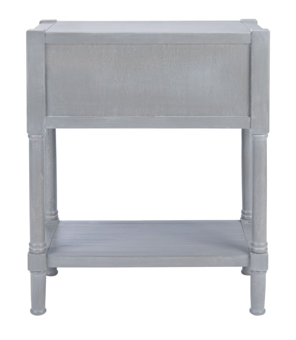 Safavieh Filbert 3 Drawer Console Table - Modern Minimalist Design With Timeless Elegance For Any Space White Washed Grey CNS5717D
