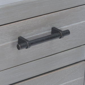 Safavieh Filbert 3 Drawer Console Table - Modern Minimalist Design With Timeless Elegance For Any Space White Washed Grey CNS5717D
