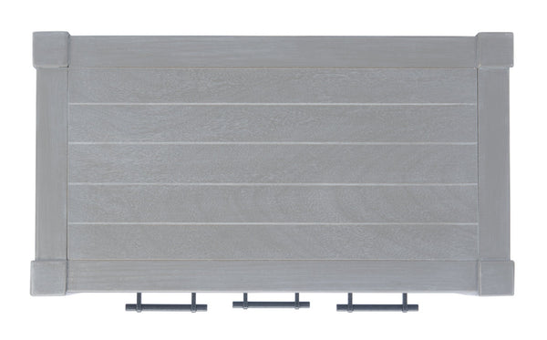 Safavieh Filbert 3 Drawer Console Table - Modern Minimalist Design With Timeless Elegance For Any Space White Washed Grey CNS5717D