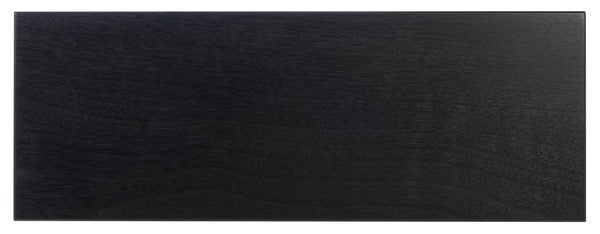 Safavieh Halton Elegant Console Table With Timeless Turned Legs And Two Textured Drawers For Stylish Storage Black CNS5718B