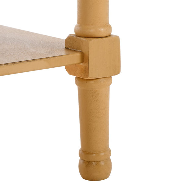 Safavieh Halton 2Drw Console Table Camel 35.5" x 13" x 29.5"