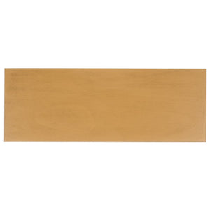 Safavieh Halton 2Drw Console Table Camel 35.5" x 13" x 29.5"