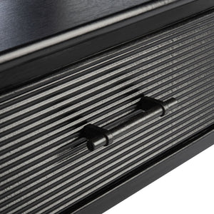 Safavieh Ryder Versatile Console Table With Striated Drawer Fronts For Stylish Storage In Any Space Black CNS5719B