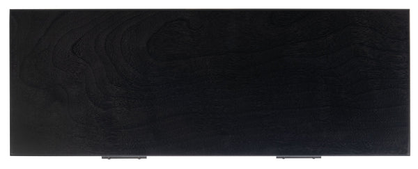 Safavieh Ryder Versatile Console Table With Striated Drawer Fronts For Stylish Storage In Any Space Black CNS5719B