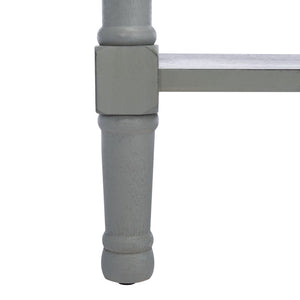 Safavieh Ryder Versatile Console Table With Striated Drawer Fronts For Stylish Storage In Any Space Distressed Grey CNS5719C