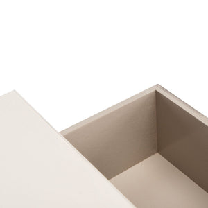 Safavieh Ryder Versatile Console Table With Striated Drawer Fronts For Stylish Storage In Any Space Distressed White / Greige Drawers CNS5719D