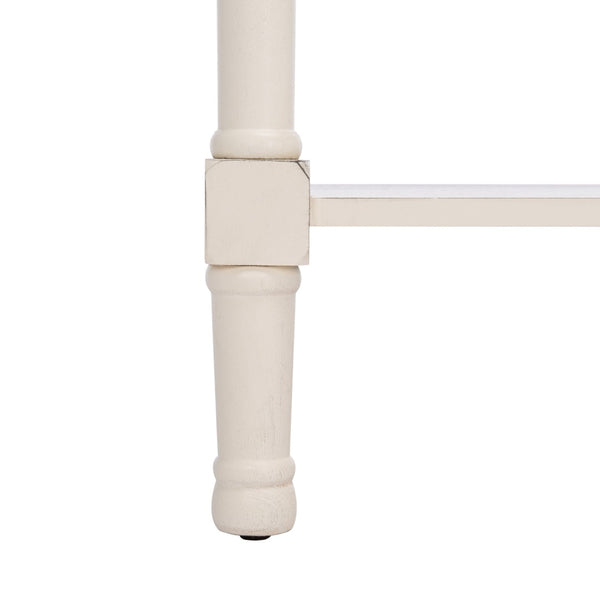 Safavieh Ryder Versatile Console Table With Striated Drawer Fronts For Stylish Storage In Any Space Distressed White / Greige Drawers CNS5719D