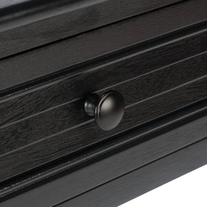 Safavieh Tate Console Table - Classic Turned-Leg Design With Spacious Storage Drawers For Your Home Decor Black CNS5720B