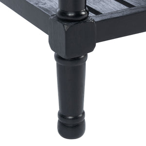 Safavieh Tate Console Table – Elegant Farmhouse Design With Turned Legs, Storage Drawers, And Timeless Charm Black CNS5722B
