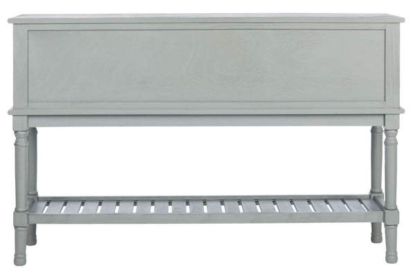 Safavieh Tate Console Table – Elegant Farmhouse Design With Turned Legs, Storage Drawers, And Timeless Charm Distressed Grey CNS5722C