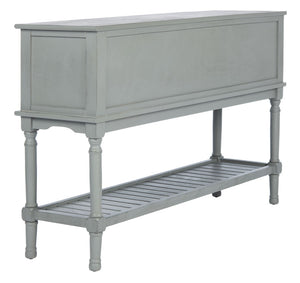 Safavieh Tate Console Table – Elegant Farmhouse Design With Turned Legs, Storage Drawers, And Timeless Charm Distressed Grey CNS5722C