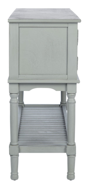 Safavieh Tate Console Table – Elegant Farmhouse Design With Turned Legs, Storage Drawers, And Timeless Charm Distressed Grey CNS5722C