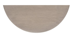 Safavieh Tinsley Half-Round Console Table - Elegant Entryway Accent With Carved Details And Timeless Style Greige CNS5723A