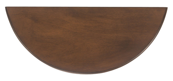 Safavieh Tinsley Half-Round Console Table - Elegant Entryway Accent With Carved Details And Timeless Style Brown CNS5723C