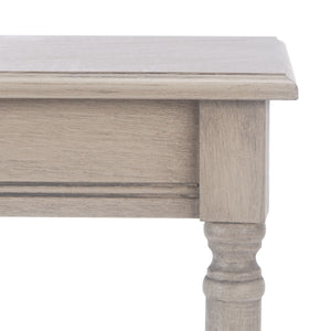 Safavieh Tinsley Rectangular Console Table - Timeless Design With Turned Legs For Entryway Or Living Room Elegance Greige CNS5724A