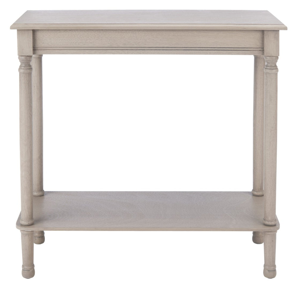 Safavieh Tinsley Rectangular Console Table - Timeless Design With Turned Legs For Entryway Or Living Room Elegance Greige CNS5724A