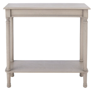 Safavieh Tinsley Rectangular Console Table - Timeless Design With Turned Legs For Entryway Or Living Room Elegance Greige CNS5724A