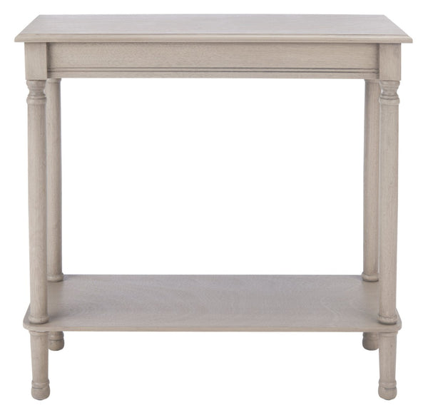 Safavieh Tinsley Rectangular Console Table - Timeless Design With Turned Legs For Entryway Or Living Room Elegance Greige CNS5724A