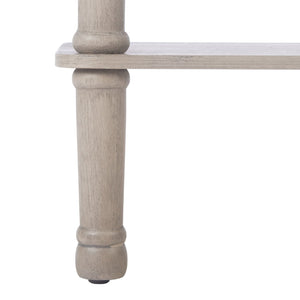 Safavieh Tinsley Rectangular Console Table - Timeless Design With Turned Legs For Entryway Or Living Room Elegance Greige CNS5724A