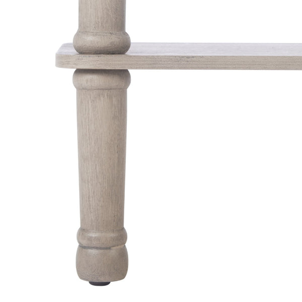 Safavieh Tinsley Rectangular Console Table - Timeless Design With Turned Legs For Entryway Or Living Room Elegance Greige CNS5724A