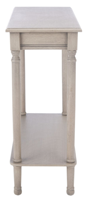 Safavieh Tinsley Rectangular Console Table - Timeless Design With Turned Legs For Entryway Or Living Room Elegance Greige CNS5724A