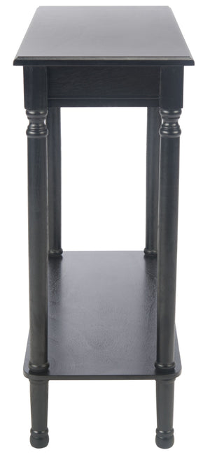 Safavieh Tinsley Rectangular Console Table - Timeless Design With Turned Legs For Entryway Or Living Room Elegance Black CNS5724B